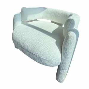 Poltronas Barril Sherpa Blanca