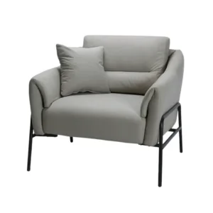 Poltronas Gris Acolchonada