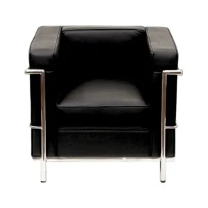 Poltronas Negra Le Courvusier
