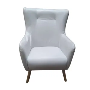 Poltronas Presidencial Blanca De Cuerina