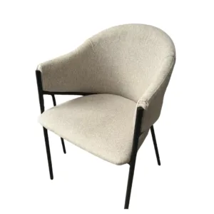 Sillas Semiovalada Crema