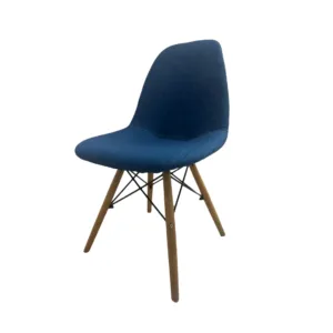 Sillas Eames Tapizada Azul