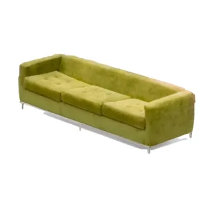 Sofas Verde Sin Respaldar De 3 Puestos